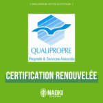 Certification Qualipropre renouvelée
